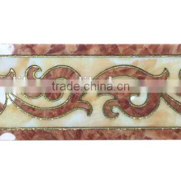 homogeneous interior bathroom ceramic border tiles