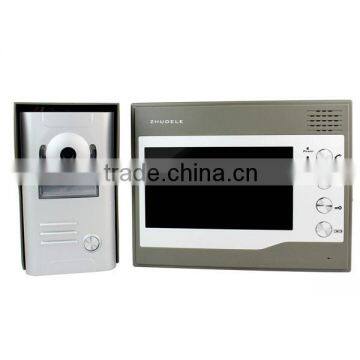 New Video Door Phone 1IN1 Intercom System ZDL-27M Monitor Unlocking Hands-Free Intercommunication Night Vision Camera