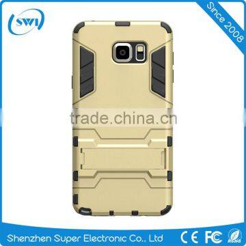 2 in 1 Shockproof Defender Armor PC+TPU Back Cover Case for Samsung Note 5 With KickStand photo-5