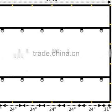 Nose Smoke Tarps for Flatbled Truck & Trailer