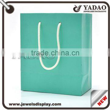 Matte Lamination Colorful Fancy Recycled Paper Shopping Bag With Custom Logo Hot-stamping photo-3