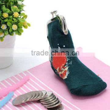 Brand new sock coin purse with high quality