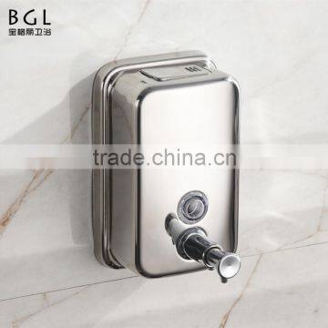 bathroom accessories Brass pump stainless steel 304 Liquid soap dispenser