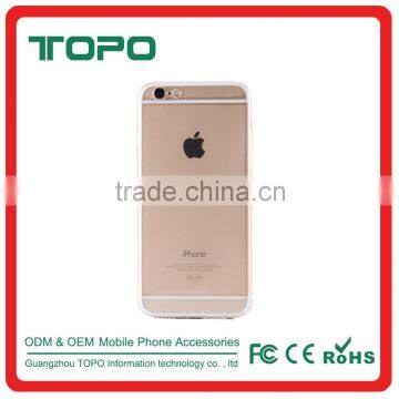 0.3mm Super Slim Clear Soft TPU Gel Case For iPhone 6 Ultra Thin Back Cover colorfull Silicon For iPhone 6s plus