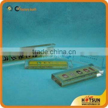 Promotional Gifts Clear Acrylic Coin Paperweight photo-2