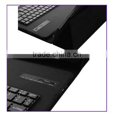 9 -10.1 Inch PAD Universal Leather Case Cover With 3.0 Wireless Bluetooth Keyboard photo-3