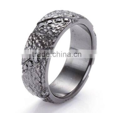 hammer man black titanium rings jewellery