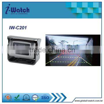 IW-C201 120 degree side view car camera 170 degree car reversing camera 3rd brake light reverse camera