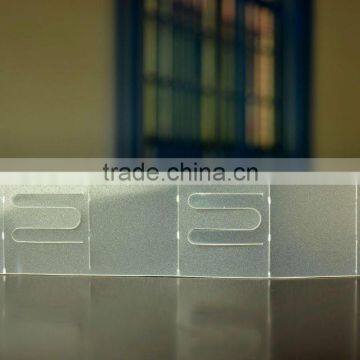 plastic clip strip,shop display clipstrip,clipstrip