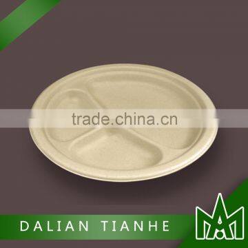 Good material hot sale sushi paper eco-friendly compartment plate