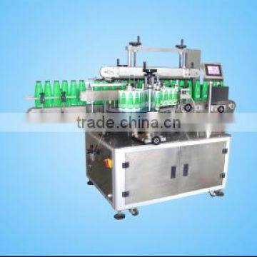 Automatic flat and round bottle multi-function labeling machine