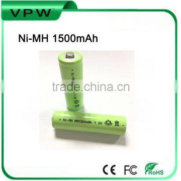 aa ni-mh 1500mah Rechargeable 1.2V battery