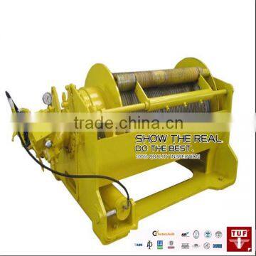 High quality marine single drum hydraulic winch