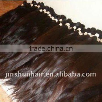 REAL 100% HUMAN HAIR BULK - BRADING HUMAN HAIR 100%