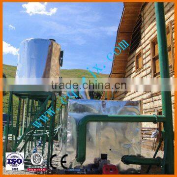 Waste Oil Distillation Used Motor Oil Recycling to Diesel Fuel Refining Plant photo-3