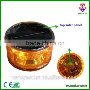 12Pcs Led Solar-powerd Beacon Light With Magnet photo-3