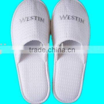 cotton waffle hotel slipper