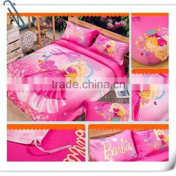 High quality 100% cotton 3d bedding sets digital printed fabric for Children