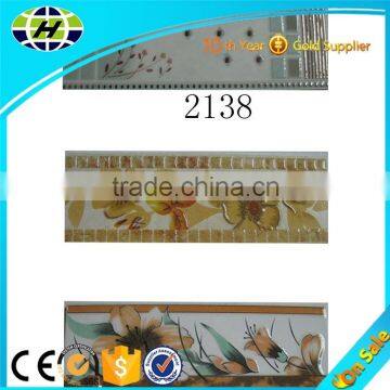 Factory price Cheapest Designs Interior wall decorative ceramic border tile