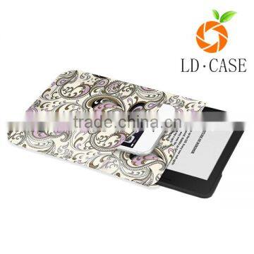 leather smart zip top kindle cover leather case cover for amazon kindle