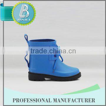 Famouse Brand Useful Rubber Rain Boots With Fur Lining