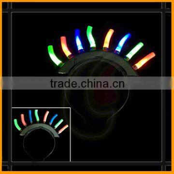 8 led glowing headwear for party