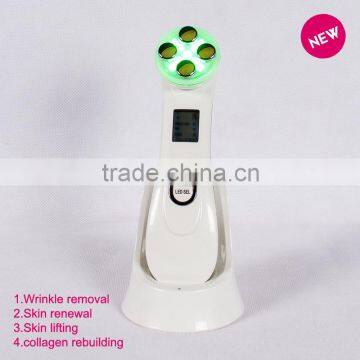 Fashion Photon Beauty With Handle Ultrasound BIO Photon Light Therapy Beauty Device for Skin Lifting and Firmness photo-3