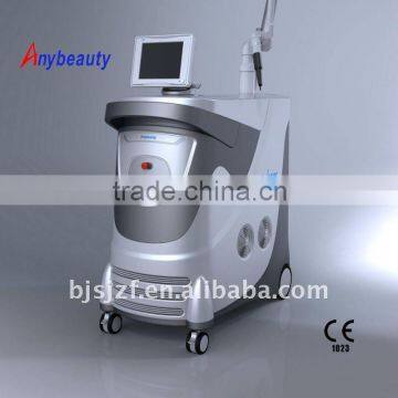 Vertical Electro-optical Q Switch ND:Yag Laser Tattoo Removal Equipment ZF1