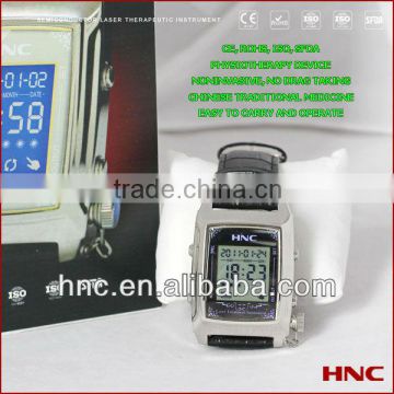 popular CE approved 650nm infrared laser therapy device lower blood pressure wrist watch