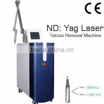 good feedback from the customer keywords nd yag laser for tattoo removal no pain and high effective save time