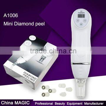 Hot sale mini diamond microdermabrasion diamond peel machine