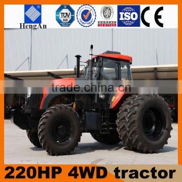 high horsepower 220hp 4wd farming tractor for sales