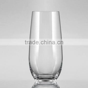 8 oz new design egg shape glass cup with customized logo