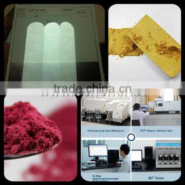 Super Quality Sparkle Lemon Colors Mica Powder for Plastic photo-3