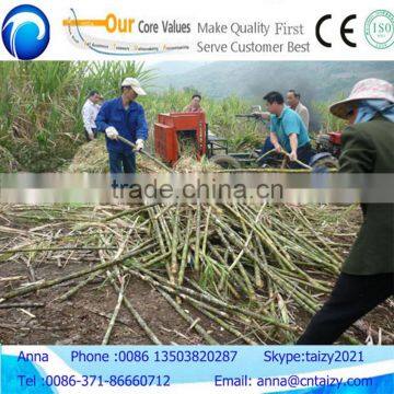 Diesel Engine Power Sugar Cane Leaf Stripping Machine photo-3