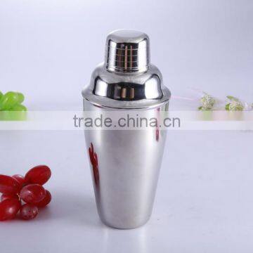 High quality Stainless steel barware cocktail shaker bottle