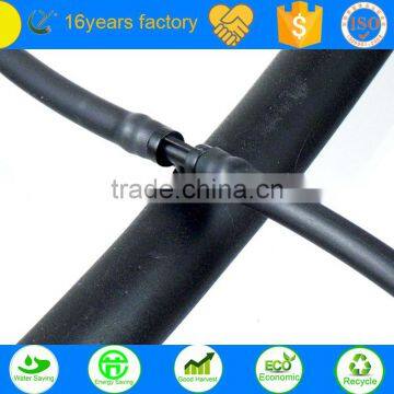 Round emitter drip irrigation pipe used for irrigation system