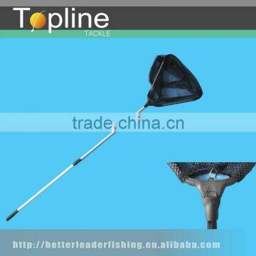 aluminium telescopic handle folding fishing landing net