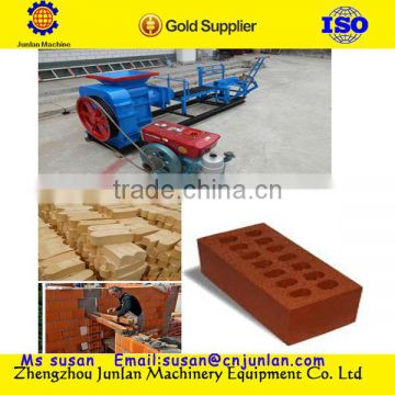 New year promation selling small production line clay mud interlocking brick making machine price