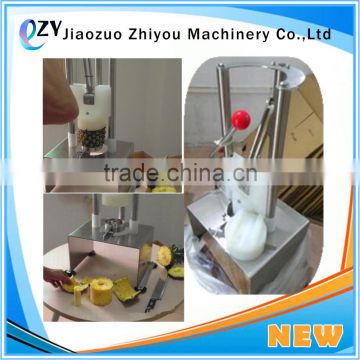 SS material manual pineapple peeling machine for small businese(whatsapp:0086 15639144594)