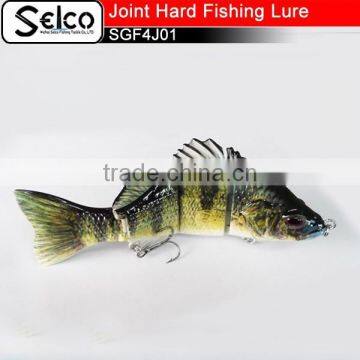 SGF4J01 Four -section Bass Joint Plastic Lure 4" photo-2