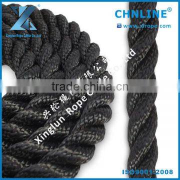 Black 3 strand nylon anchor wraps