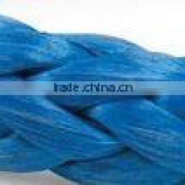 blue color uhmwpe rope with high breaking strength