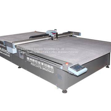 RZCUT5-3625EF  Single head CNC flatbed Parttern Cutting Machine