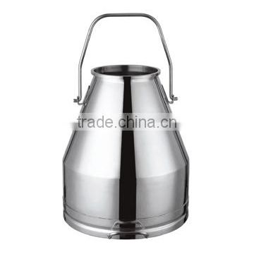 Stainless steel milk barrel/milking bucket