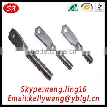 RoHS Approval M3 M4 Passivation Stainless Steel Flat Eye Bolt 50MM
