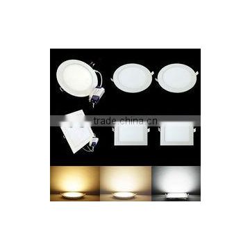 high lumen led panel light/ led light panel ceiling square super slim round shape