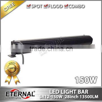 28" 150W Light Bar Mining Crane Loader Truck Construction Vehicles Heavy Duty Road Tree Roller Machinery Lamp photo-2