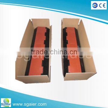 factory price 5-channel heavy duty cable cover rubber cable protector