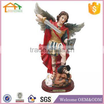 Factory Custom made best home decoration gift polyresin resin seven archangels